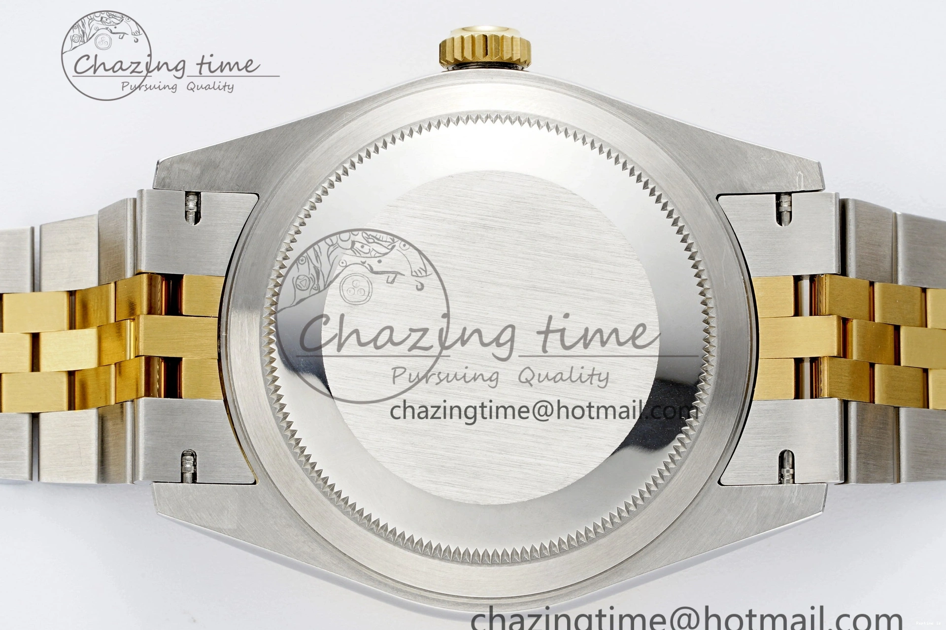 1224 Skydweller SS YG Noob Best Edition Black Dial on SS YG Jubilee Bracelet A23J Efficient 2122